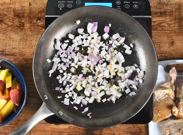 Savory Peach & Chicken Skillet - Step 3